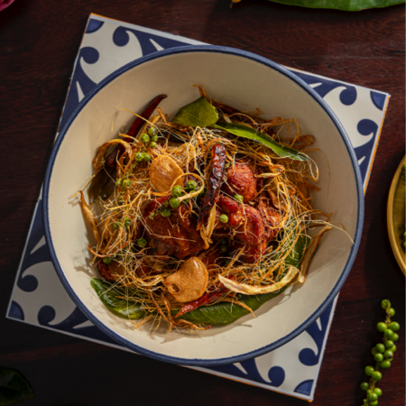 Gà chiên sả ớt