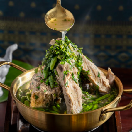 Sườn cay ớt xiêm xanh
